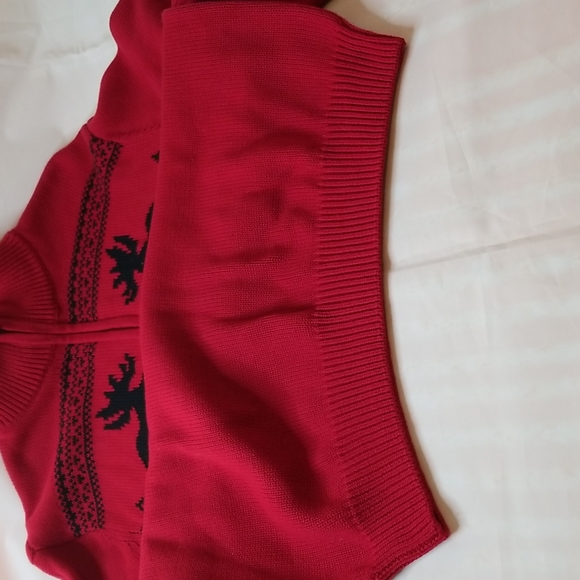 NWT Chaps Mock Neck Intarsia Sweater - Picture 7 of 16